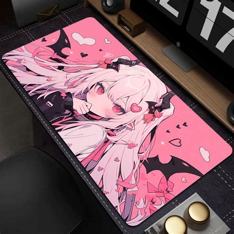 Computer Mouse Mat 900x400mm Cute Mouse Pad Kawaii Anime Girls Large