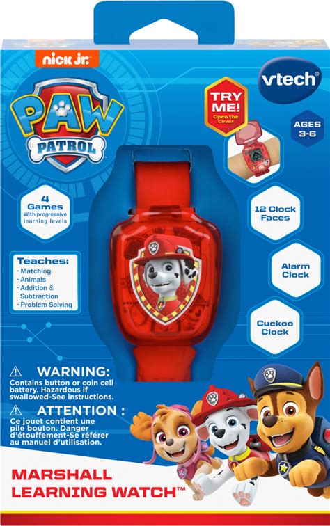 Questions and Answers: VTech PAW Patrol Marshall Learning Watch Red 80 ...