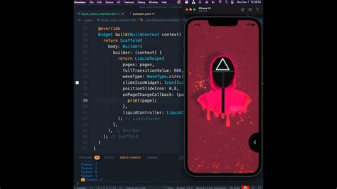 Flutter Ui Liquid Swipe Package Example Youtube
