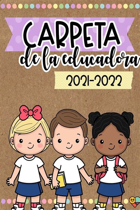 Portadas Para Carpeta De La Educadora Materiales Educativos Para Maestras