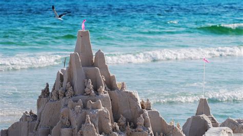 🥇 Beach sand castle wallpaper | (28603)