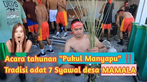 Ambon Motovlog Syawal Ada Acara Pukul Manyapu Di Desa Mamala Kab