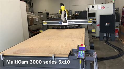 Multicam 3000 Series 5x10 Cnc Router Model 3 204 Youtube