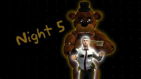 Gmod FNAF Five Nights At Freddy S 1 Gmod Roleplay Night 5 YouTube