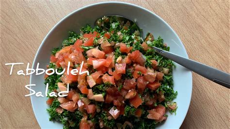 Authentic Lebanese Tabbouleh Salad Restaurant Style Tabbouleh Salad How To Make Tabbouleh