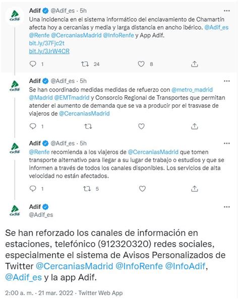 Avería Renfe un fallo informático provoca retrasos en Cercanías de Madrid