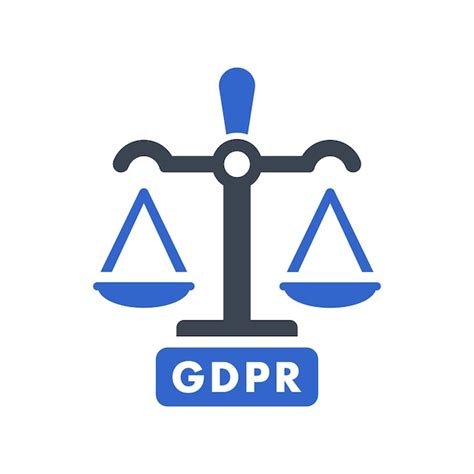 Premium Vector Gdpr Law Icon