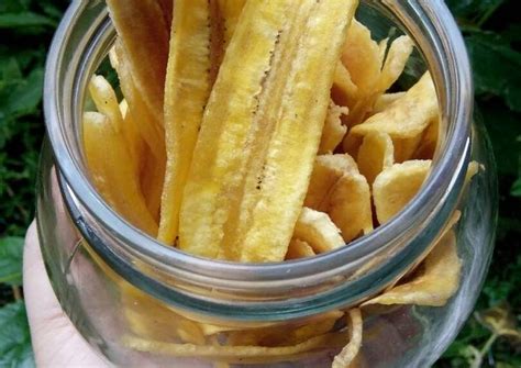 Resep Keripik Pisang Manis Gurih Oleh Diannafooddiary Cookpad