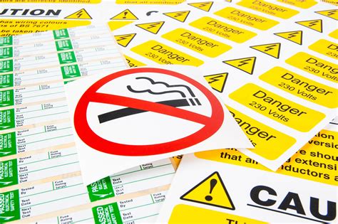 Chemical Hazard Labels & Stickers - Printing Services by Abbey Labels