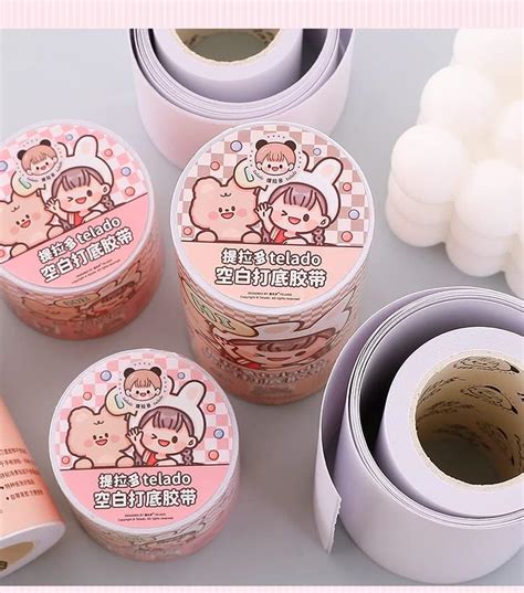 Kawaii Art Washi Tape Lindo Material Escolar De Oficina Juego De