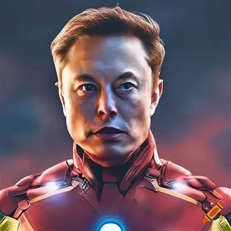 Elon Musk As Iron Man On Craiyon