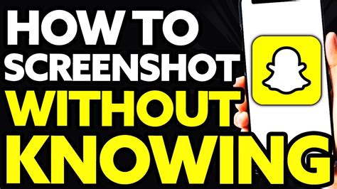 How To Screenshot Chat On Snapchat Without Them Knowing Iphone Youtube