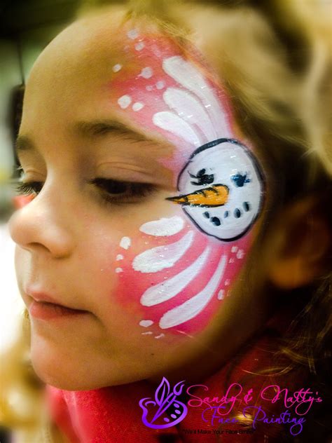 Snowman Swirl Face Painting Designs Paint Designs Swirl Snowman Carnival Carnavals Snowmen