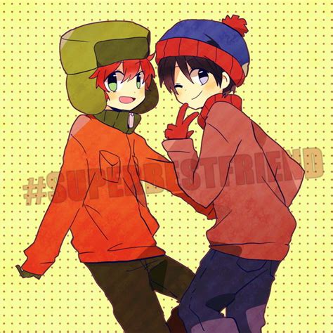 South Park Anime Manga Style Fan Art From Japan