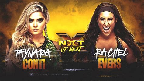 Wwe 2k19 Universe Mode Nxt Rachel Evers V Taynara Conti Youtube