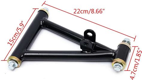 Buy 1 Set Front Suspension Swing Arm Assembly Upper Lower Swingarm Front Suspension Arm Assembly