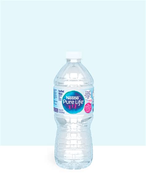 20 Oz Bottle Of Nestle Pure Life Purified Water