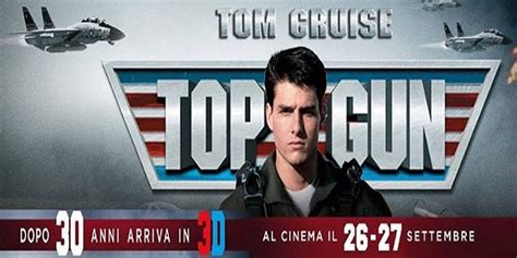 Top Gun Dopo 30 Anni Torna Al Cinema In Versione 3d Solo Per Tre Giorni