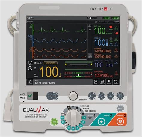 Desfibriladores Instramed Cardioversor Desfibrilador Dea Monitor