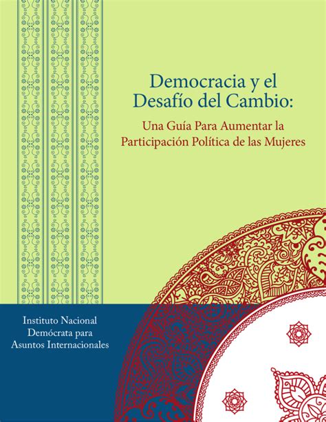 Democracia y el Desafío del Cambio