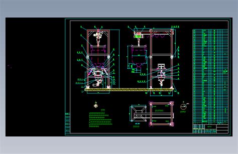 吨袋投料站设计cad图纸autocad 2004模型图纸下载 懒石网