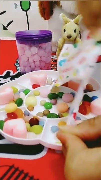 Jelly Beans Opening 🌈🍬 Satisfying Asmr Shorts Trending Lots Of 🌈🍭🍬