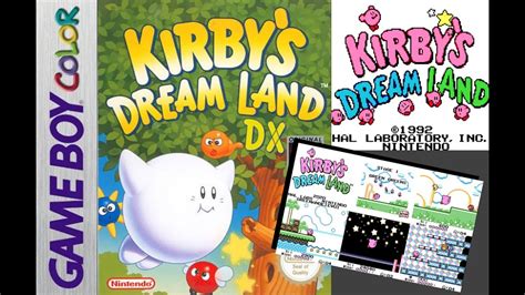 Kirby S Dream Land Dx First Playthrough Part Youtube