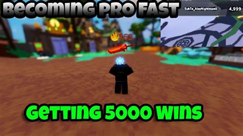 Hitting 5k Wins Roblox Bedwars YouTube