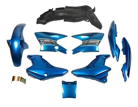 Kit De Plasticos Completo Yamaha Ybr125 Ed Factor Mtc