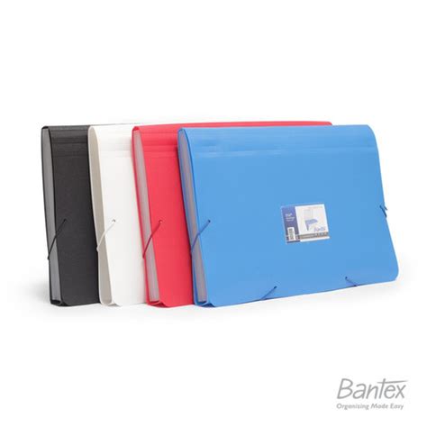 Jual Expanding File Bantex Map Harmonika Ukuran Folio Pocket