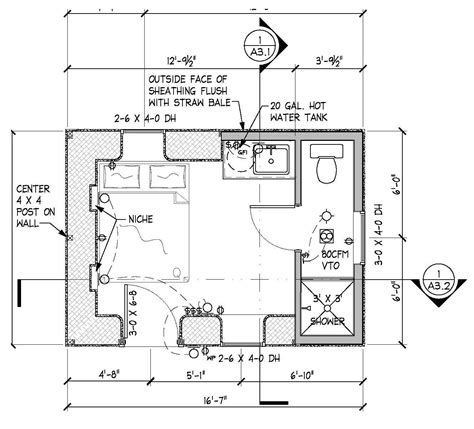 Floor Plan_bed – StrawBale.com