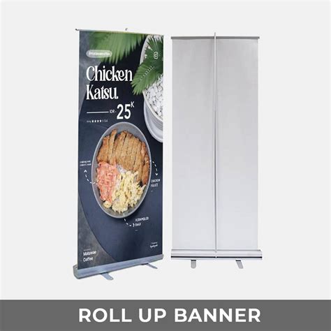 Ukuran Standing X Banner Standar Lautan Display