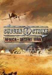 Sudden Strike Africa Desert War Pc Key Prezzo Per Steam