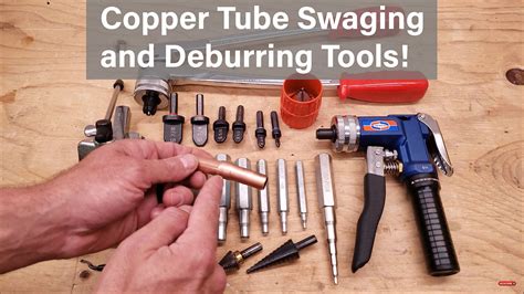 Copper Tube Swaging And Deburring Tools