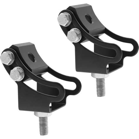 2X Supports De Fixation Pour Barre Lumineuse Led Kit De Support Latéral