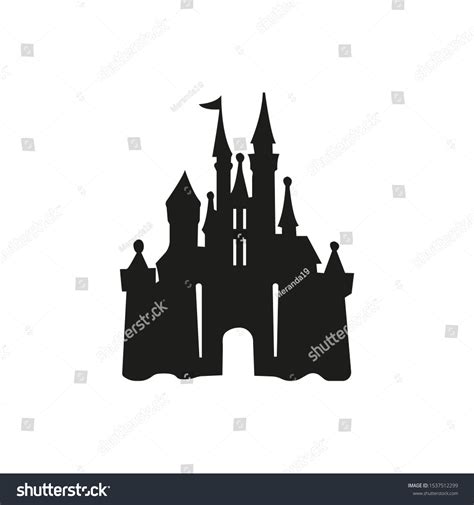 109.025 Castle Silhouetter Images, Stock Photos & Vectors | Shutterstock