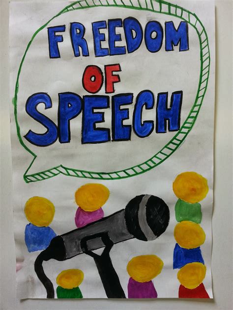 Freedom Of Speech Posters