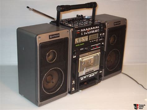 Hitachi Trk 9150w Cassette Recorder Boombox Am Fm And Shortwave Radio Photo 1025364 Us