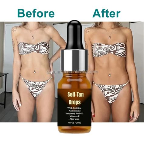 New Top Glowing Tanning Drops Self Tan Dry Oil To Create Your Own Self