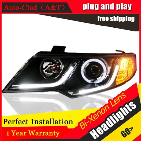 Auto Club Estilo Coche Para Kia Forte Faros Led Faro Drl Lente