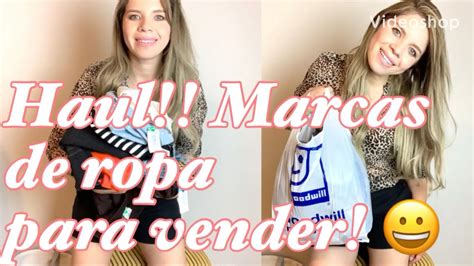 Haul Marcas De Ropa Para Vender En Ebay Y Poshmark Compras De