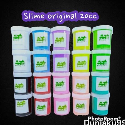 Jual Slime Kecil Slime Original Slime Tofu Slime Jiggly Slem Slime