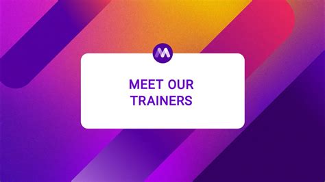 Meet Our Trainers Youtube