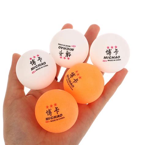 10Pcs 3 Star V40 Table Tennis Balls New Material ABS Plastic Ping Pong