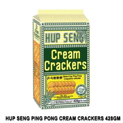 Hup Seng Ping Pong Cream Cracker G Lazada