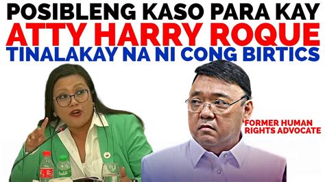 Cong Bitrics Luistro Tinalakay Ang Posibleng Ikaso Kay Harry Roque