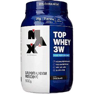 Suplemento Top Whey W Mais Performance Morango Pote G Resilifarma