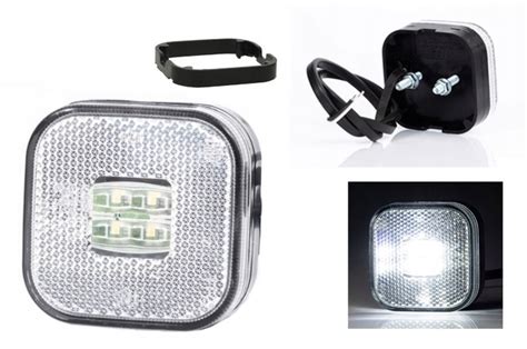 Lampa obrysowa LED do przyczepy lawety busa naczepy ciężarówki FT 027