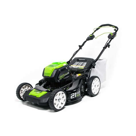 Greenworks 2502402tnvaz 80v 21 Cordless Self Propelled Lawn Mower Bare Tool