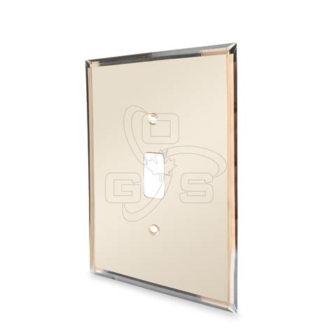 glass single toggle switch mirror plate ontario glazing supplies